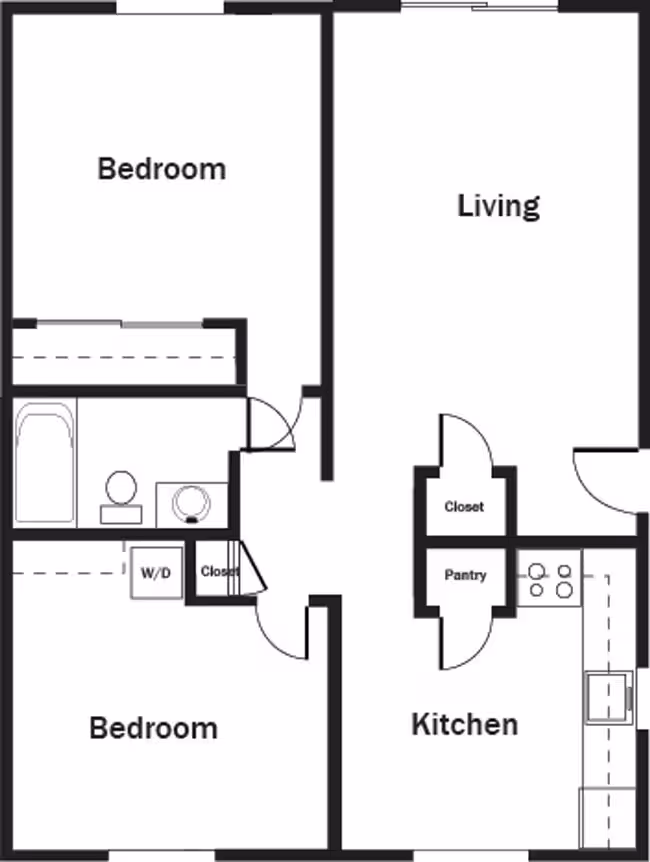 2x1 11 floor plan